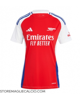 Arsenal Maglia Gara Casa Repliche 2024-25 Donna